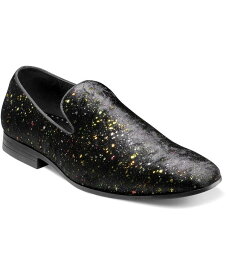 【送料無料】 ステイシーアダムス メンズ ドレスシューズ シューズ Men's Stellar Plain Toe Slip On Dress Shoes Black