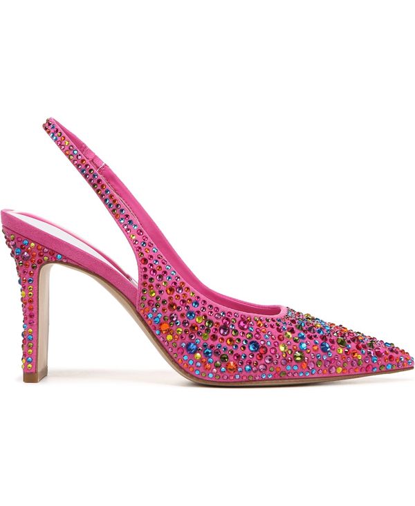 フランコサルト レディース パンプス シューズ Averie Slingbacks Pink Jeweled Microfiber レディース靴 |  gardenart-heymann.de