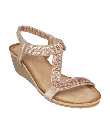 【送料無料】 ジーシーシューズ レディース サンダル シューズ Women's Dua Wedge Sandals Rose Gold-Tone