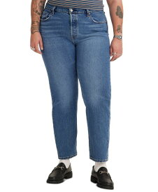 【送料無料】 リーバイス レディース デニムパンツ ジーンズ ボトムス Trendy Plus Size 501&reg; Cotton High-Rise Jeans Salsa In Sequence