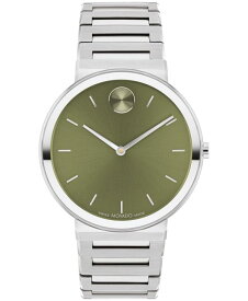 【送料無料】 モバド メンズ 腕時計 アクセサリー Men's Bold Horizon Swiss Quartz Silver-Tone Stainless Steel Watch 40mm Silver-Tone