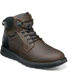 【送料無料】 ノンブッシュ メンズ ブーツ・レインブーツ シューズ Men's Luxor Water-Resistant Plain Toe Chukka Boots Brown Crazy Horse