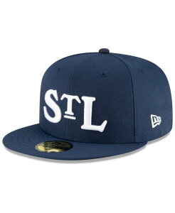 �j���[�G�� �����Y �A�N�Z�T���[ �X�q New Era Men's Navy St. Louis Stars Cooperstown Collection Turn Back The Clock 59FIFTY Fitted Hat Navy �l�C�r�[
