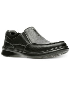 N[NX Y V[Y Xb|E[t@[ U[ Clarks Men's Cotrell Free Leather Slip-Ons Black Oily Leather ubN