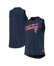 【送料無料】 ダナ キャラン ニューヨーク レディース タンクトップ トップス Women's Navy Minnesota Twins Marcie Tank Top Navy