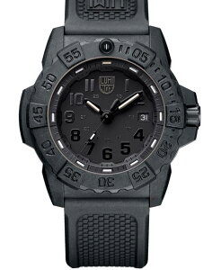 ���~�m�b�N�X �����Y �A�N�Z�T���[ �r���v Luminox Men's Swiss Navy Seal Military Dive Black Rubber Strap Watch 45mm No Color �u���b�N