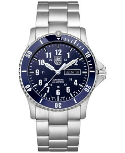 ���~�m�b�N�X �����Y �A�N�Z�T���[ �r���v T�V���c Luminox Men's Swiss Automatic Sport Timer Stainless Steel Bracelet Watch 42mm No Color