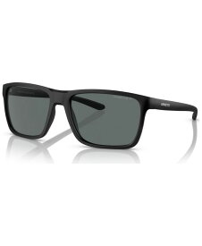 【送料無料】 アーネット メンズ サングラス・アイウェア アクセサリー Men's Polarized Sunglasses, Sokatra Matte Black