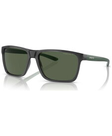【送料無料】 アーネット メンズ サングラス・アイウェア アクセサリー Men's Polarized Sunglasses, Sokatra Transparent Gray