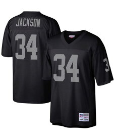 【送料無料】 ミッチェル&ネス メンズ シャツ トップス Men's Bo Jackson Black Las Vegas Raiders Legacy Replica Jersey Black