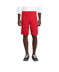 【送料無料】 ランズエンド メンズ ハーフパンツ・ショーツ ボトムス School Uniform Men's Mesh Gym Shorts Red