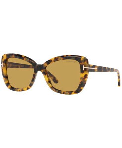 yz gEtH[h fB[X TOXEACEFA ANZT[ Women's Sunglasses, FT1008 Brown