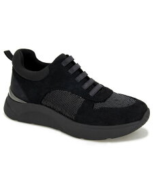 【送料無料】 ケネスコール レディース スニーカー シューズ Women's Christal Slip-on Sneakers Black