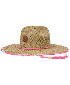 【送料無料】 ロキシー メンズ 帽子 アクセサリー Women's Natural Pina to My Colada Printed Straw Lifeguard Hat Natural