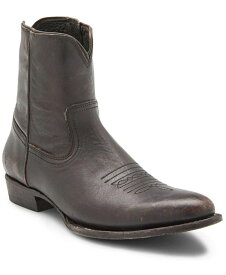 【送料無料】 フライ メンズ ブーツ・レインブーツ シューズ Men's Austin Inside-zip Boots Black Leather