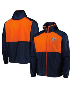 RrA Y AE^[ WPbgEu] WPbg Columbia Men's Navy Auburn Tigers Flash Forward Full-Zip Windbreaker Jacket Navy lCr[
