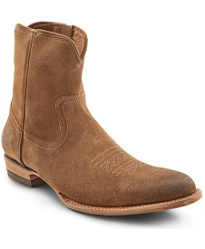 【送料無料】 フライ メンズ ブーツ・レインブーツ シューズ Men's Austin Inside-zip Boots Dark Ash Suede