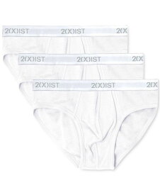 【送料無料】 ツーイグジスト メンズ ブリーフパンツ アンダーウェア Men's Essential 3 Pack No Show Brief White New