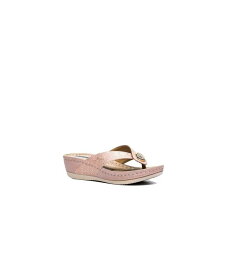 【送料無料】 ジーシーシューズ レディース サンダル シューズ Dafni Wedge Sandal Blush