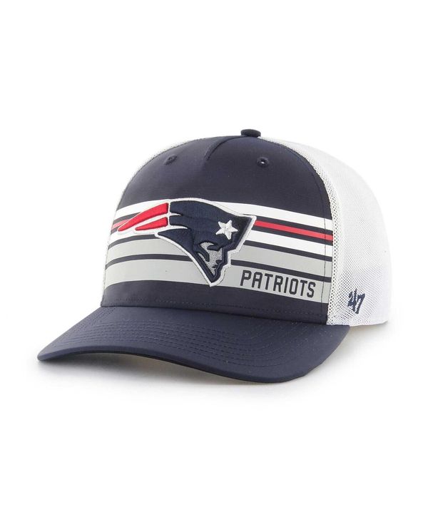 【送料無料】 47ブランド メンズ 帽子 アクセサリー Men´s Navy New England Patriots Altitude II MVP Trucker Snapback Hat Navyのサムネイル