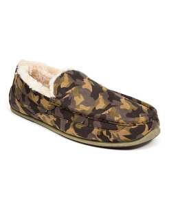 fBA[X^bOX Y V[Y T_ DEER STAGS Men's Slippersooz Spun Indoor Outdoor S.U.P.R.O. Sock Cozy Moccasin Slippers brownCamouflage uE