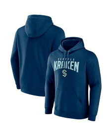 【送料無料】 ファナティクス メンズ パーカー・スウェット フーディー アウター Men's Branded Navy Seattle Kraken Special Edition 2.0 Big and Tall Wordmark Pullover Hoodie Navy