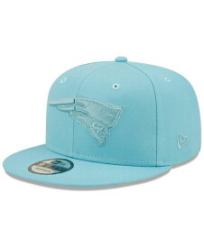 【送料無料】 ニューエラ メンズ 帽子 アクセサリー Men's Aqua New England Patriots Color Pack 9FIFTY Snapback Hat Aqua