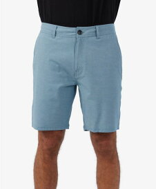 【送料無料】 オニール メンズ ハーフパンツ・ショーツ ボトムス Men's Reserve Light Check 19" Hybrid Shorts Blue Shadow