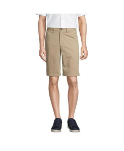 �����Y�G���h �����Y �{�g���X �n�[�t�p���c�E�V���[�c �g�[�� �V���[�g�p���c Lands' End Big & Tall 11 Traditional Fit Comfort First Knockabout Chino Shorts Khaki �J�[�L