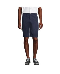 �����Y�G���h �����Y �{�g���X �n�[�t�p���c�E�V���[�c �g�[�� �V���[�g�p���c Lands' End Big & Tall 11 Traditional Fit Comfort First Knockabout Chino Shorts Radiant navy �l�C�r�[