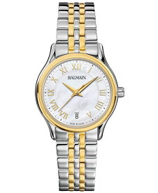 【送料無料】 バルマン レディース 腕時計 アクセサリー Women's Swiss Beleganza Two-Tone Stainless Steel Bracelet Watch 32mm Silver/yellow