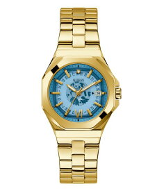 【送料無料】 ゲス レディース 腕時計 アクセサリー Women's Date Quartz Gold-Tone Stainless Steel Watch 34mm Gold-Tone