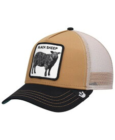 【送料無料】 グーリンブラザーズ メンズ 帽子 アクセサリー Men's Khaki, Black Black Sheep Trucker Snapback Hat Khaki, Black