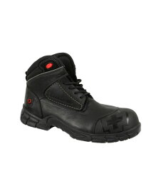【送料無料】 スイスブランド メンズ ブーツ・レインブーツ シューズ Men's Work Boot Gladiator 510701 Black Black
