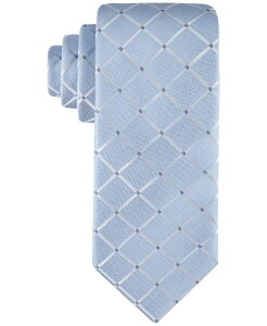 �J���o���N���C�� �����Y �A�N�Z�T���[ �l�N�^�C Calvin Klein Men's Herringbone Grid Tie Light Blue �u���[