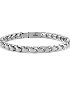 uo Y ANZT[ uXbgEoOEANbg TVc Bulova Men's Link Bracelet in Stainless Steel Na