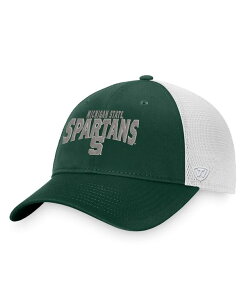 �g�b�v�I�u�U���[���h �����Y �A�N�Z�T���[ �X�q Top of the World Men's Green White Michigan State Spartans Breakout Trucker Snapback Hat Green White �z���C�g