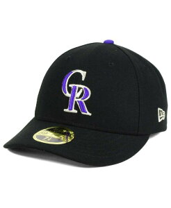 �j���[�G�� �����Y �A�N�Z�T���[ �X�q �L���b�v New Era Colorado Rockies Low Profile AC Performance 59FIFTY Cap Black �u���b�N