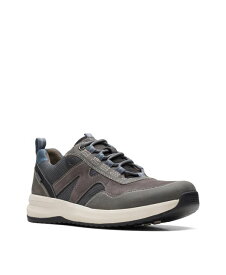 【送料無料】 クラークス メンズ スニーカー シューズ Men's Wellman Trail AP Lace-Up Shoes Gray Combi