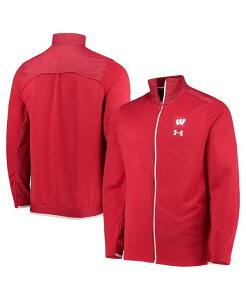A_[A[}[ Y AE^[ WPbgEu] WPbg Under Armour Men's Red Wisconsin Badgers 2021 Sideline Command Full-Zip Jacket Red bh