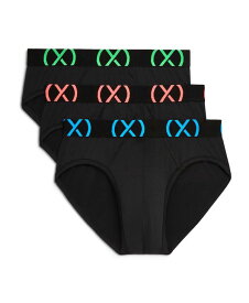 【送料無料】 ツーイグジスト メンズ ブリーフパンツ アンダーウェア Men's Micro Sport No Show Performance Ready Brief, Pack of 3 3 Pack Black, Electric Blue, Diva Pink, Electric Green