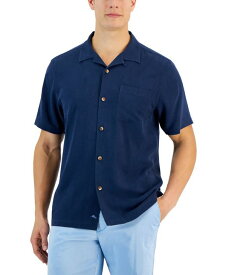 【送料無料】 トッミーバハマ メンズ シャツ トップス Men's Al Fresco Tropics Short-Sleeve Shirt Navy