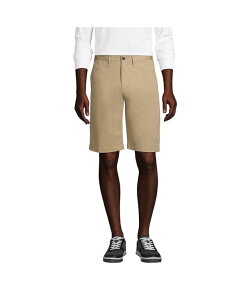 �����Y�G���h �����Y �{�g���X �n�[�t�p���c�E�V���[�c �g�[�� �V���[�g�p���c Lands' End Big & Tall Big & Tall 11 Inch Comfort Waist Comfort First Knockabout Chino Shorts Khaki �J�[�L
