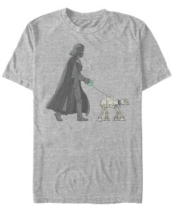 �t�B�t�X�T�� �����Y �g�b�v�X T�V���c Fifth Sun Men's Star Wars Vader Walker Short Sleeve T-shirt Atheletic Heather �w�U�[