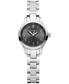 【送料無料】 ビクトリノックス レディース 腕時計 アクセサリー Women's Alliance XS Stainless Steel Bracelet Watch 28mm Stainless Steel