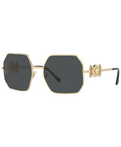 yz FT[` fB[X TOXEACEFA ANZT[ Women's Sunglasses, VE2248 58 Gold-Tone