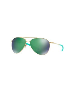 yz RX^f}[ fB[X TOXEACEFA ANZT[ Polarized Sunglasses, PIPER 58 GOLD/GREEN MIRROR