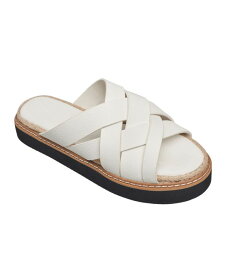 【送料無料】 フレンチコネクション レディース サンダル シューズ Women's Alexis Slip-On Espadrille Sandals White