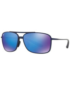 【送料無料】 マウイジム メンズ サングラス・アイウェア アクセサリー Unisex Polarized Sunglasses, 437 KAUPO GAP Black Matte
