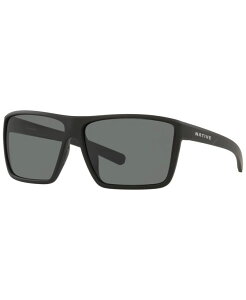 �l�C�e�B�u�A�C�E�F�A �����Y �A�N�Z�T���[ �T���O���X�E�A�C�E�F�A Native Eyewear Unisex Polarized Sunglasses Wells XL Matte Black �u���b�N